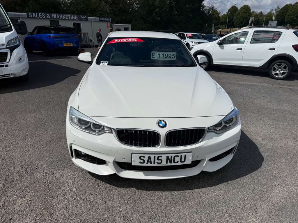 BMW 4 Series 420I M Sport Professional Media White #2