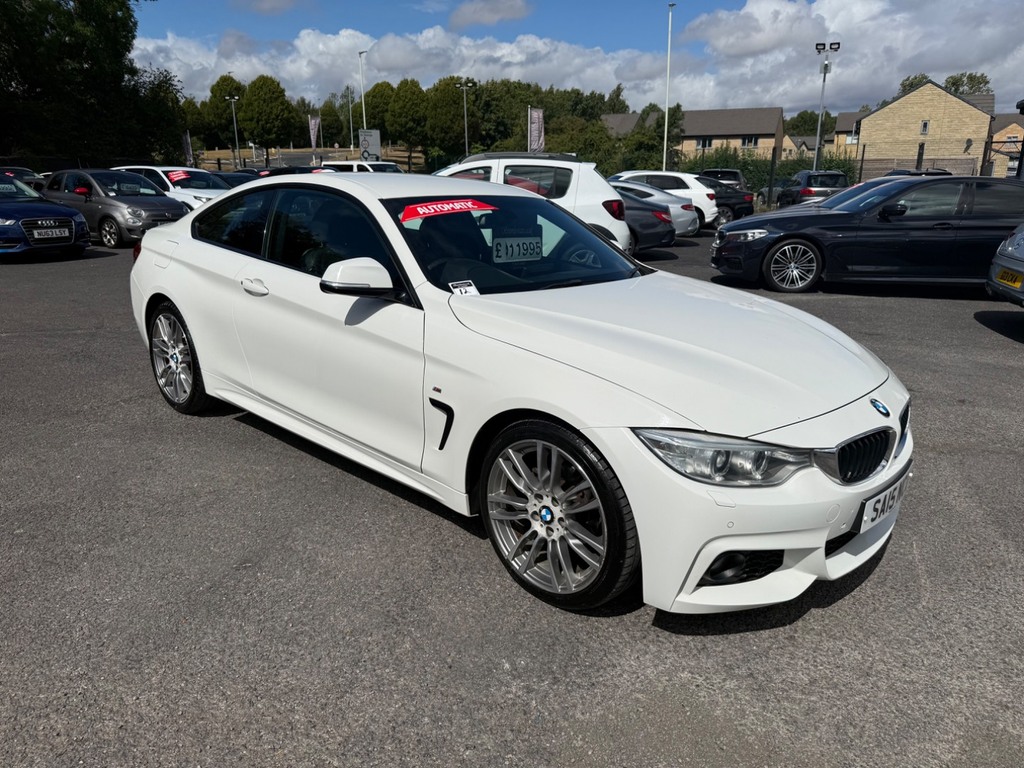 BMW 4 Series 420I M Sport Professional Media White #3