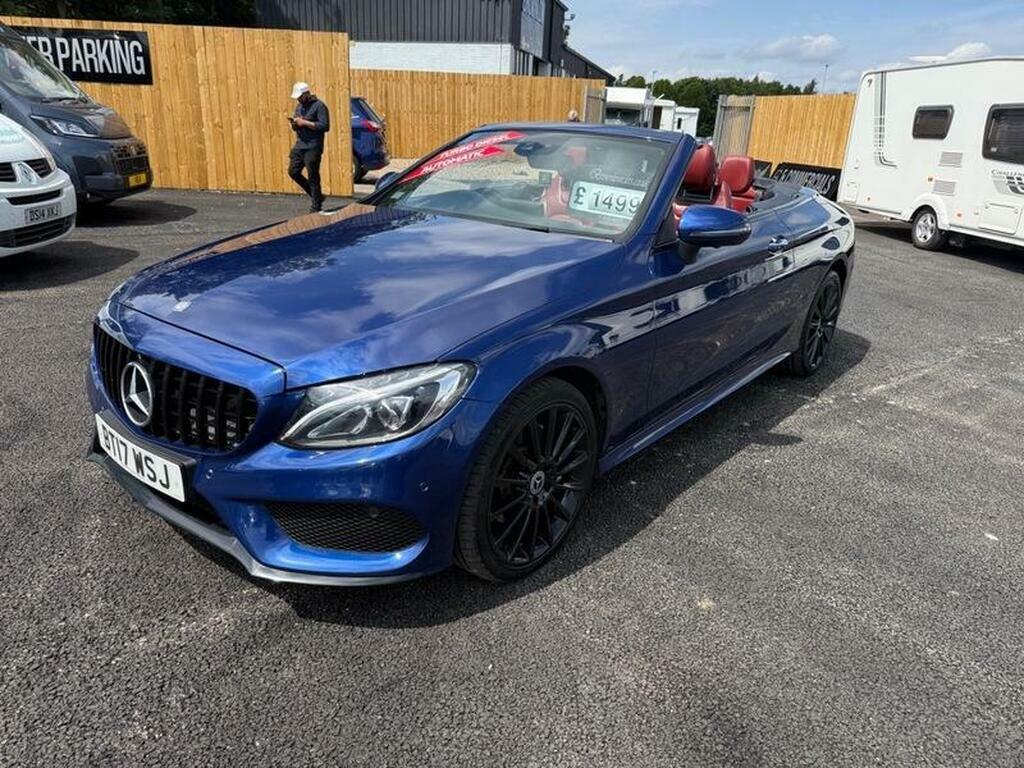 Mercedes-Benz C Class C220d 4Matic Amg Line Premium Plus Blue