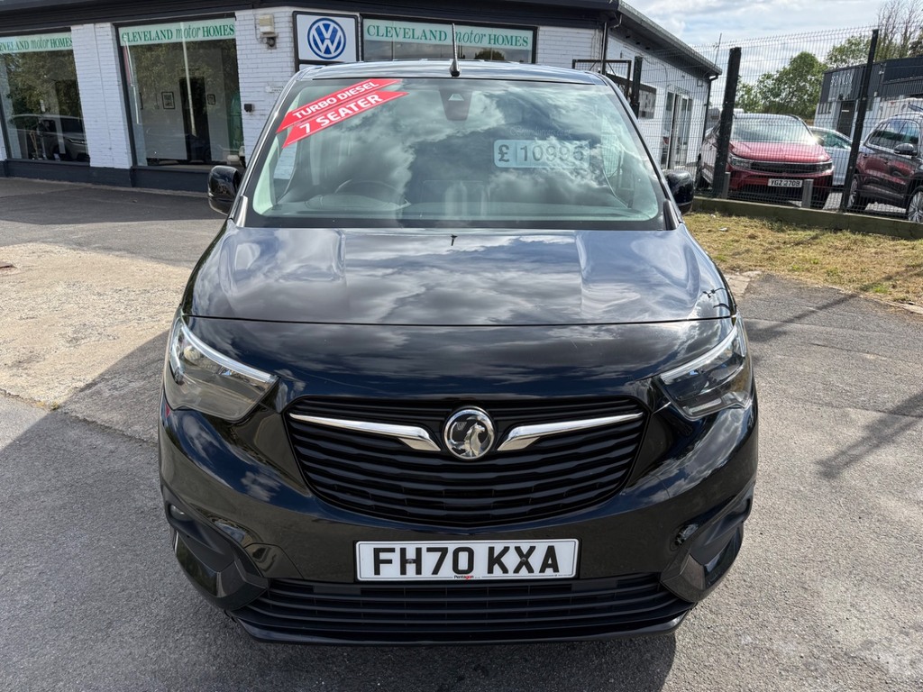 Vauxhall Combo Life 1.5 Turbo D Se XL 7 Seat Black #2