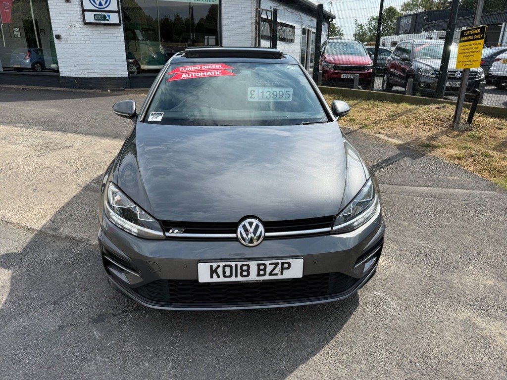 Volkswagen Golf 2.0 Tdi R-line Dsg Grey #2