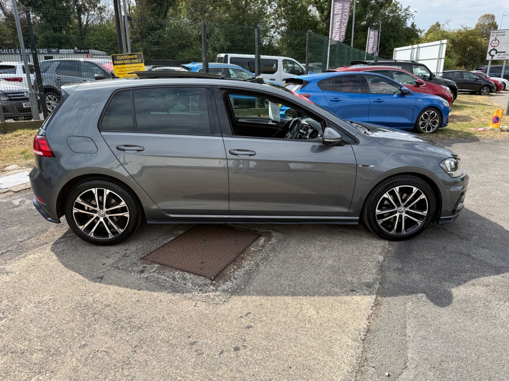 Volkswagen Golf 2.0 Tdi R-line Dsg Grey #5