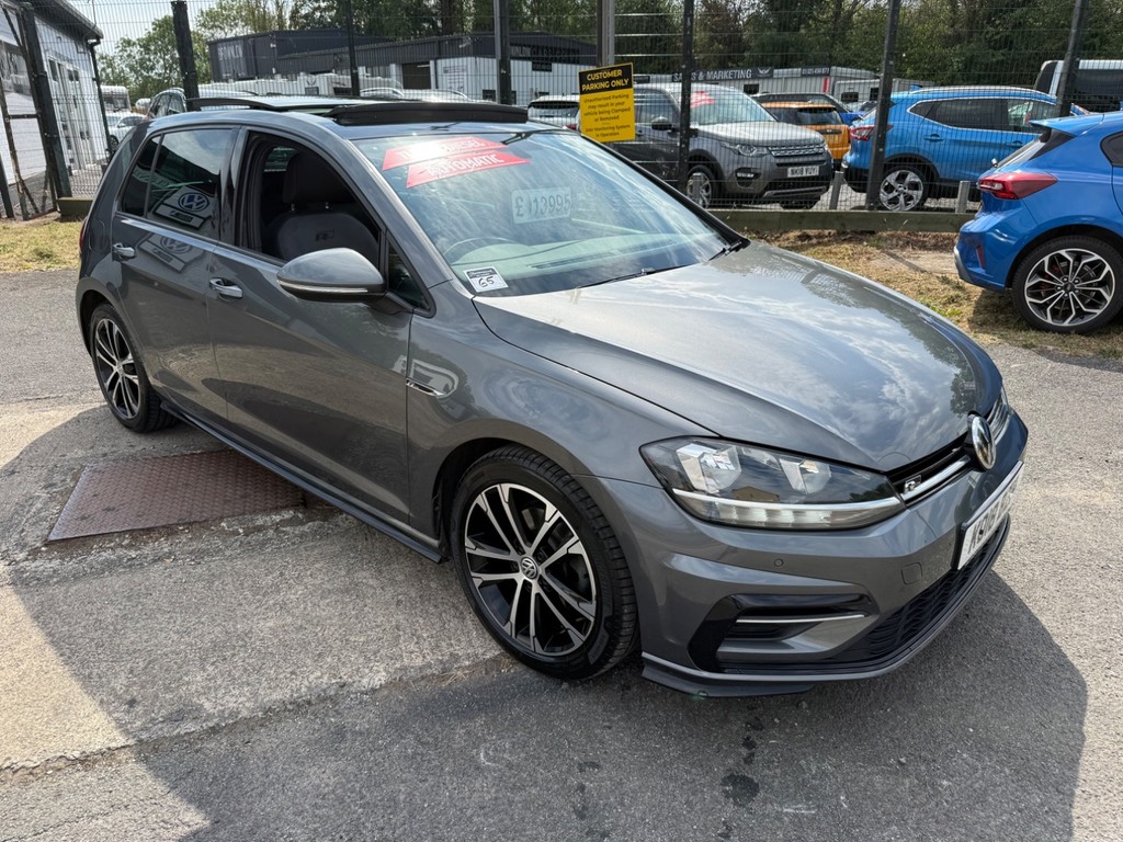 Volkswagen Golf 2.0 Tdi R-line Dsg Grey #3