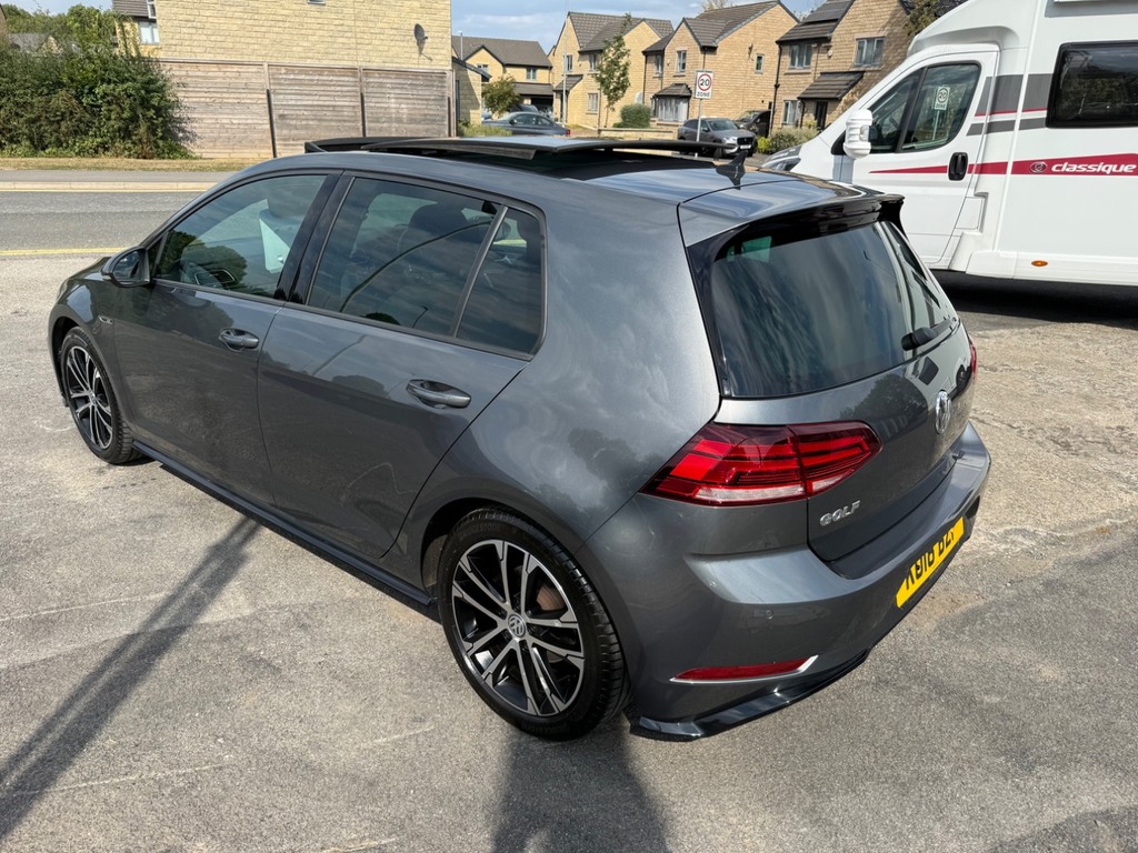 Volkswagen Golf 2.0 Tdi R-line Dsg Grey #4