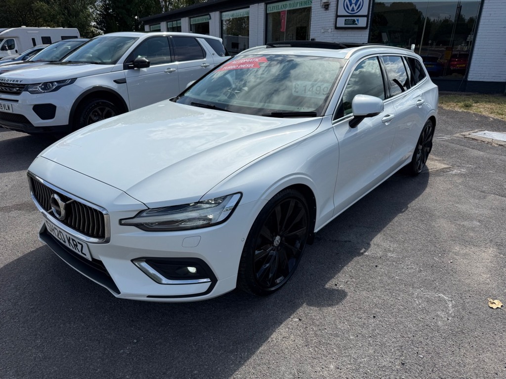 Volvo V60 2.0 D4 190 Inscription Plus White