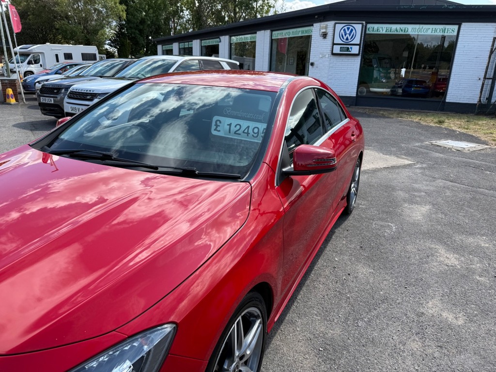 Mercedes-Benz CLA Class Saloon 1.3 Cla180 Amg Line - Heated Leatherna White #12