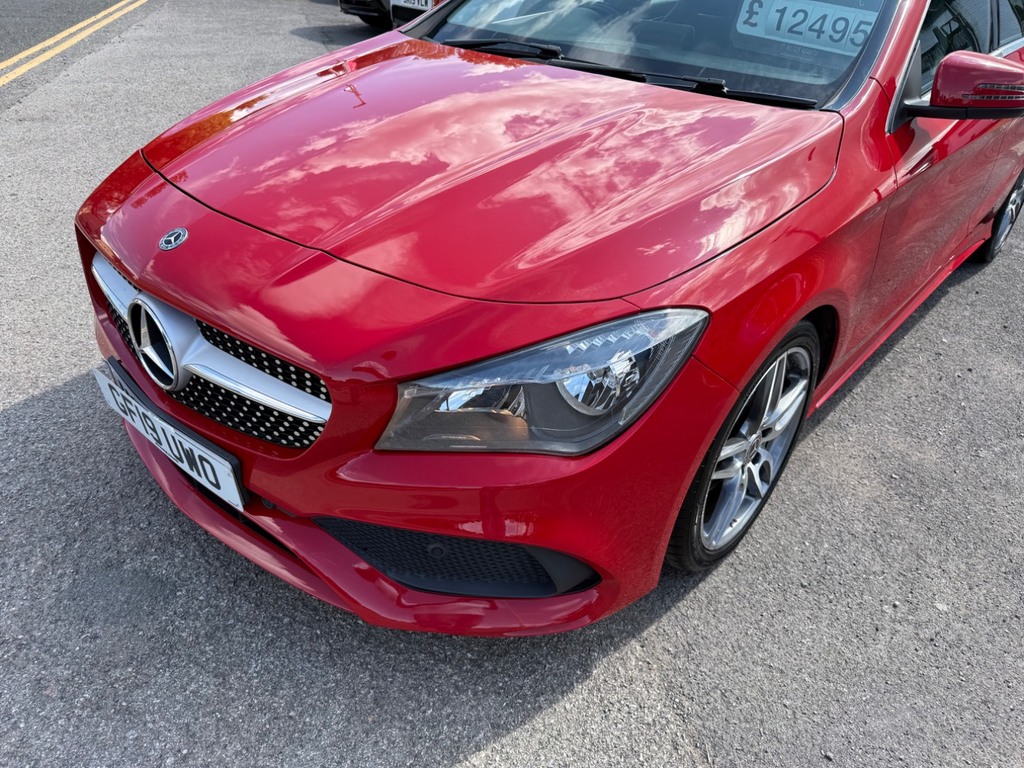 Mercedes-Benz CLA Class Saloon 1.3 Cla180 Amg Line - Heated Leatherna White #10