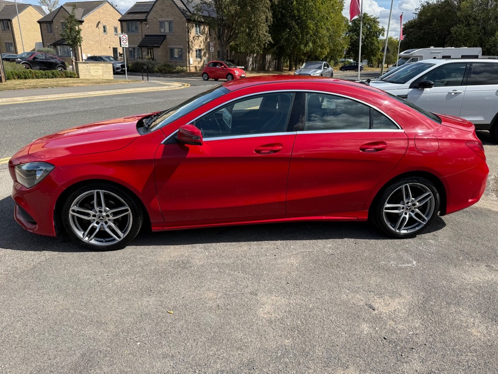 Mercedes-Benz CLA Class Saloon 1.3 Cla180 Amg Line - Heated Leatherna White #7