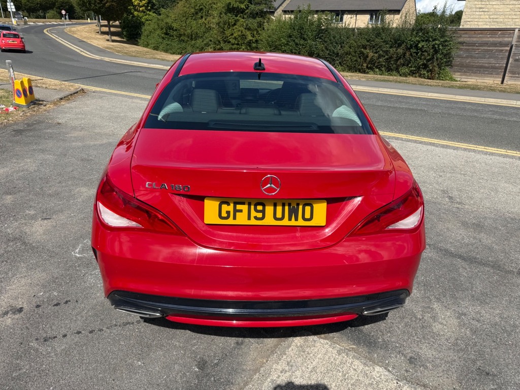 Mercedes-Benz CLA Class Cla 180 Amg Line Edition Red #4