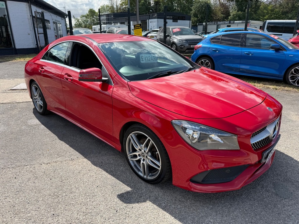 Mercedes-Benz CLA Class Cla 180 Amg Line Edition Red #3