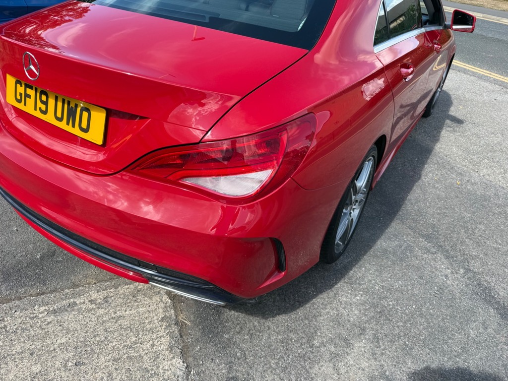 Mercedes-Benz CLA Class Saloon 1.3 Cla180 Amg Line - Heated Leatherna White #16