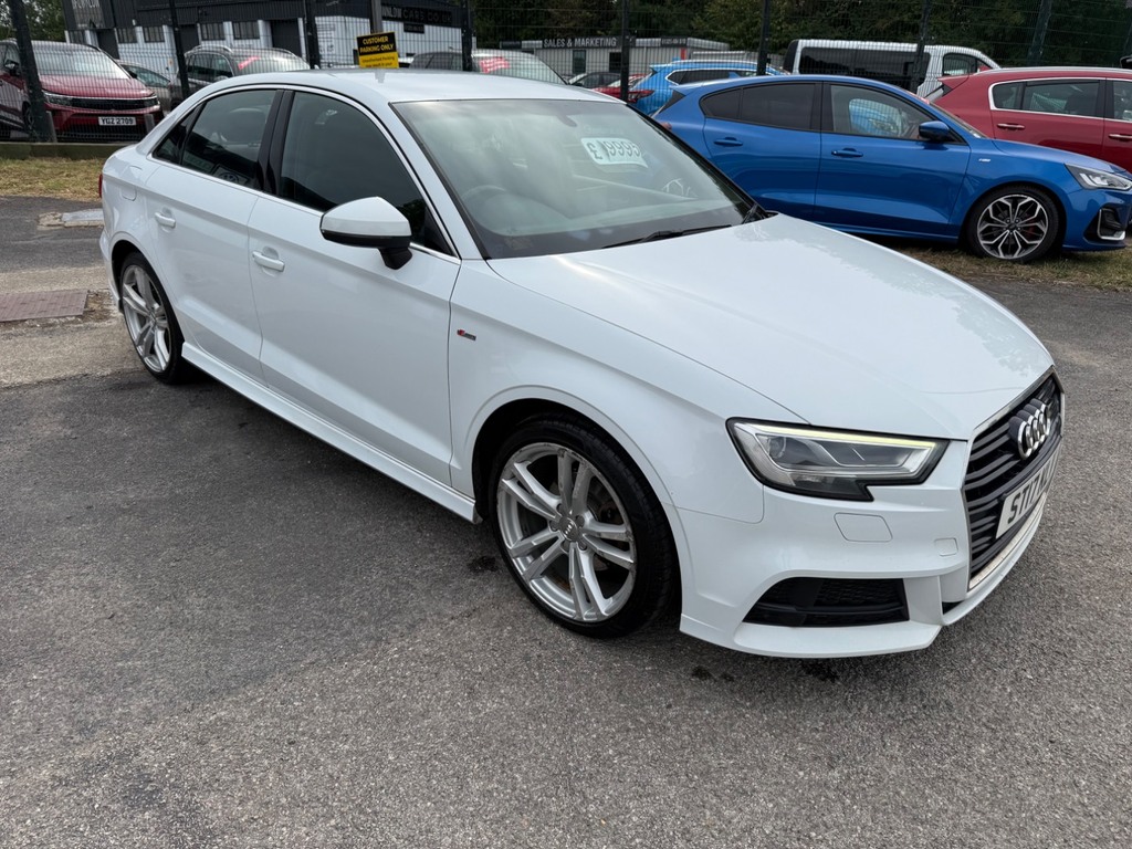 Audi A3 1.4 Tfsi S Line ST17KLV White #3