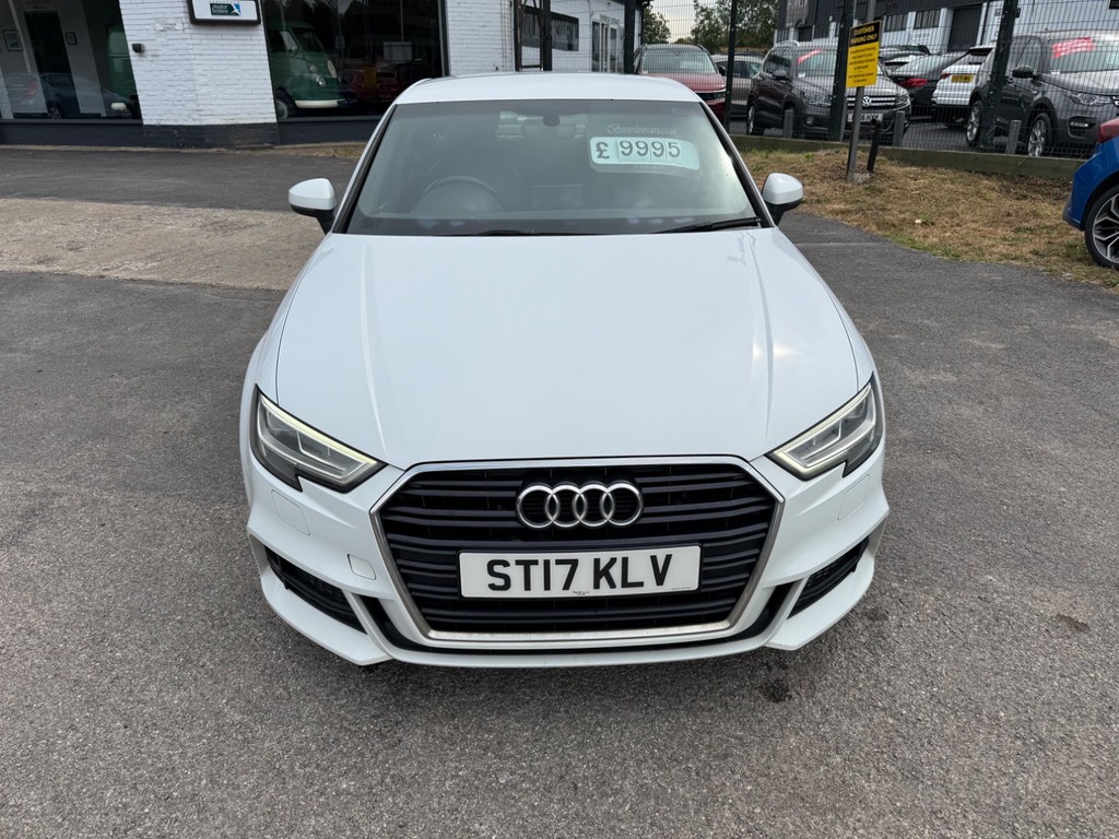 Audi A3 1.4 Tfsi S Line ST17KLV White #2
