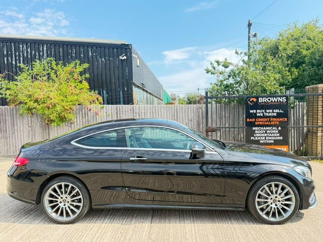 Mercedes-Benz C Class 2.1 C250d Amg Line Premium G-tronic 4Matic Euro Black #2