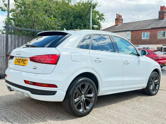 Audi Q3 2.0 Tdi S Line Plus S Tronic Quattro Euro 6 S S White #3