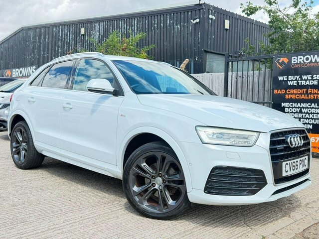 Audi Q3 2.0 Tdi S Line Plus S Tronic Quattro Euro 6 S S White