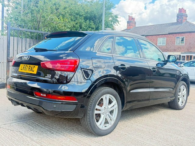 Audi Q3 2.0 Tdi S Line S Tronic Quattro Euro 6 S S Black #3