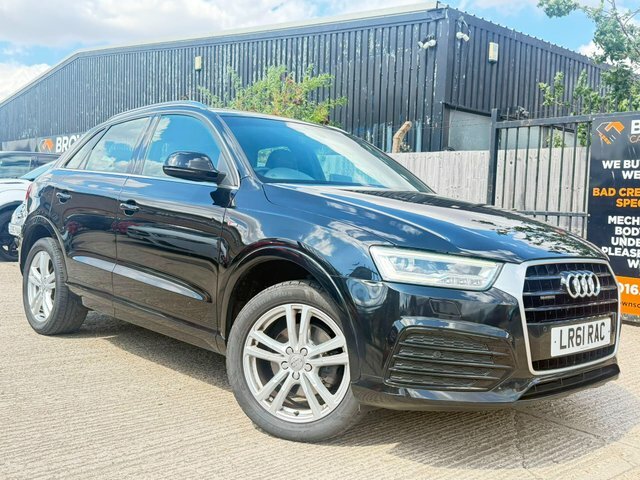 Audi Q3 2.0 Tdi S Line S Tronic Quattro Euro 6 S S Black