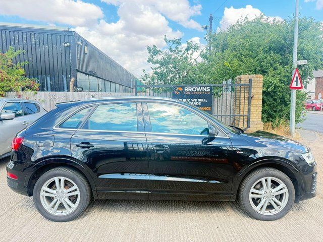 Audi Q3 2.0 Tdi S Line S Tronic Quattro Euro 6 S S Black #2