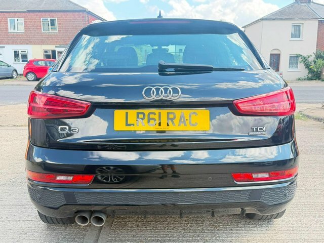 Audi Q3 2.0 Tdi S Line S Tronic Quattro Euro 6 S S Black #4