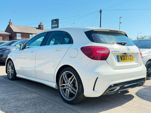 Mercedes-Benz A Class 1.5 A180d Amg Line Euro 6 S S White #5