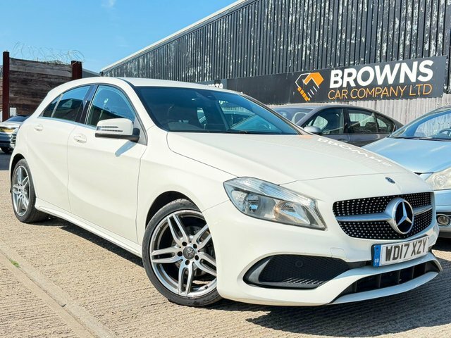 Mercedes-Benz A Class 1.5 A180d Amg Line Euro 6 S S White