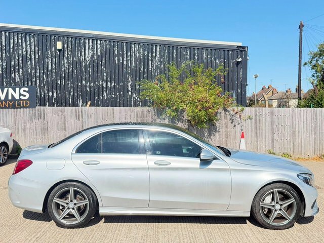 Mercedes-Benz C Class 2.1 C250 Bluetec Amg Line G-tronic Euro 6 S S 4 Silver #2