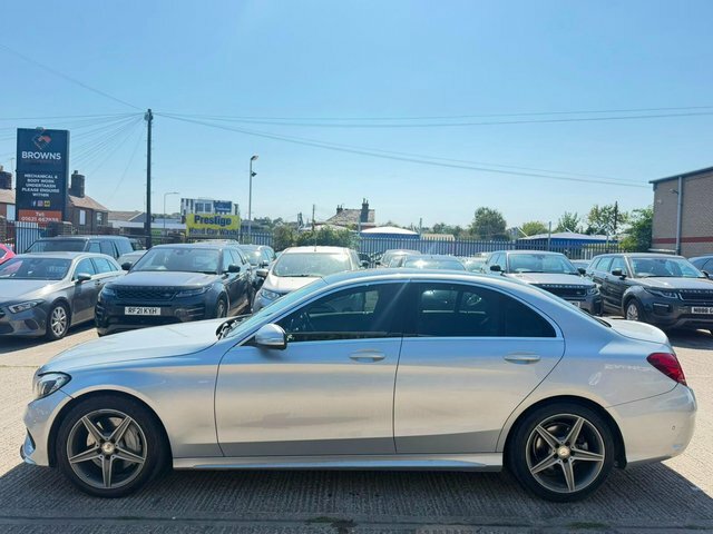 Mercedes-Benz C Class 2.1 C250 Bluetec Amg Line G-tronic Euro 6 S S 4 Silver #6