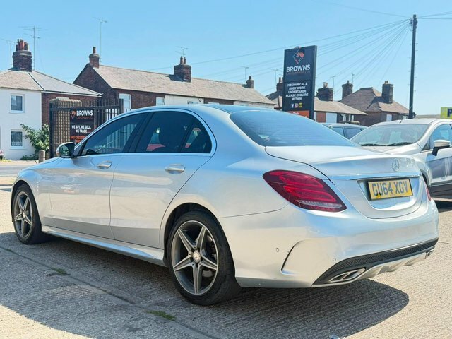 Mercedes-Benz C Class 2.1 C250 Bluetec Amg Line G-tronic Euro 6 S S 4 Silver #5