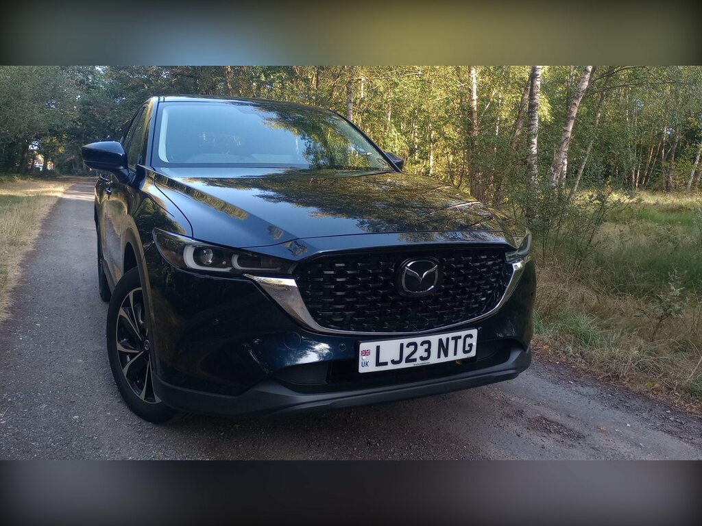 Mazda CX-5 2.0 E-skyactiv G Mhev Exclusive-line Euro 6 Blue