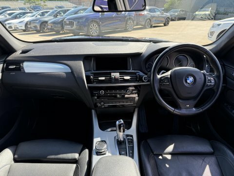 BMW X3 3.0 Xdrive35d M Sport 309 Bhp Black #24