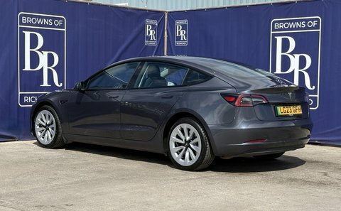 Tesla Model 3 Saloon 4dr Electric Grey #6