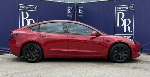 Tesla Model 3 Saloon 4dr Electric Red #3