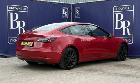 Tesla Model 3 Saloon 4dr Electric Red #4