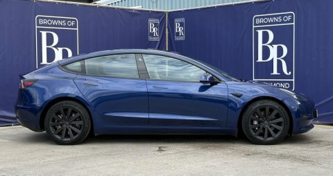 Tesla Model 3 Dual Motor Long Blue #3