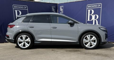 Audi Q4 E Tron 40 S Line Grey #3
