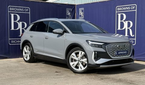 Audi Q4 E Tron 40 S Line Grey