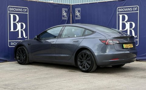 Tesla Model 3 Saloon 4dr Electric LD23NGP Grey #6