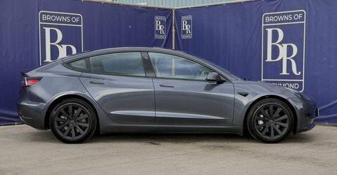 Tesla Model 3 Saloon 4dr Electric LD23NGP Grey #3