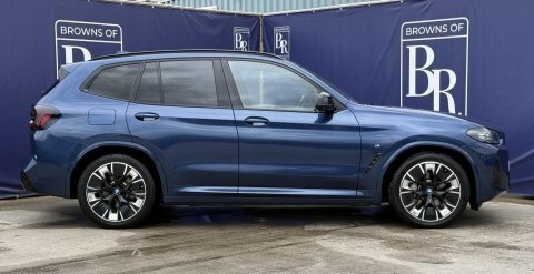 BMW iX3 80Kwh M Sport LA22EKW Blue #3