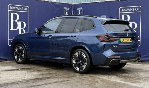 BMW iX3 80Kwh M Sport LA22EKW Blue #6