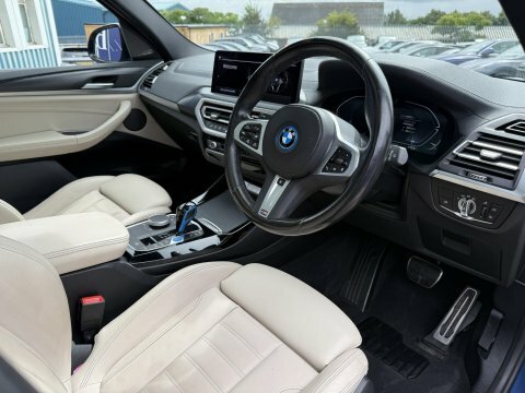 BMW iX3 80Kwh M Sport LA22EKW Blue #2