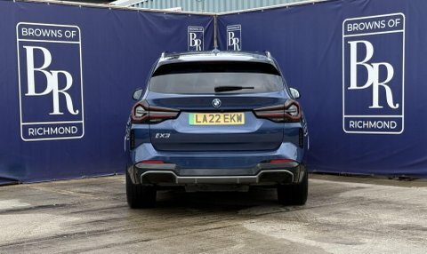 BMW iX3 80Kwh M Sport LA22EKW Blue #5