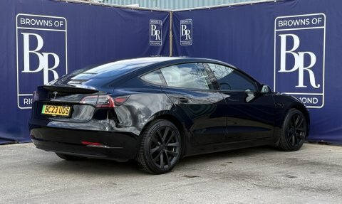 Tesla Model 3 Saloon 4dr Electric BC23UDS Black #4