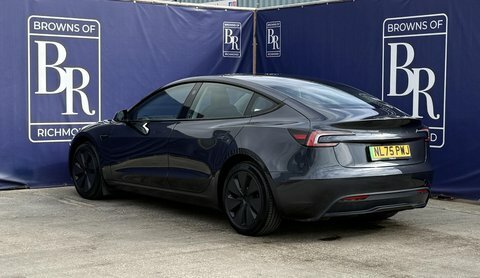Tesla Model 3 Saloon 4dr Electric NL75PWJ Grey #5