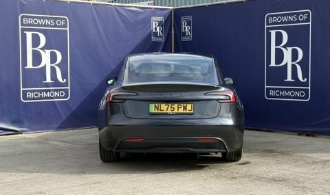 Tesla Model 3 Saloon 4dr Electric NL75PWJ Grey #4
