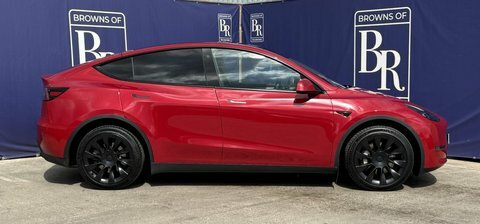 Tesla Model Y Dual Motor Long WP73NDV Red #3