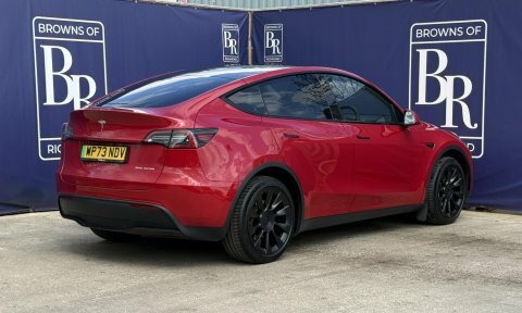 Tesla Model Y Dual Motor Long WP73NDV Red #4