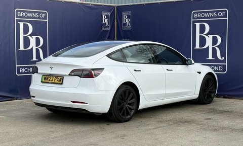 Tesla Model 3 Saloon 4dr Electric WM23PXW White #4