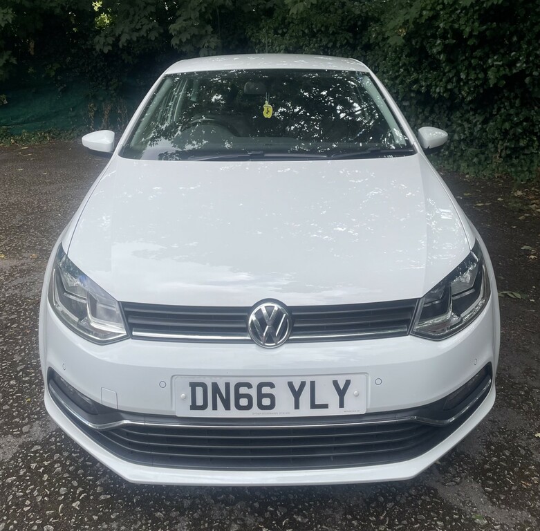 Volkswagen Polo 1.2 Tsi Bluemotion Tech Match White #5